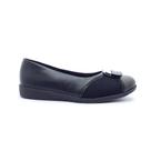Sapatilha joanete com enfeite usaflex elastano-couro Sapatilha joanete com enfeite usaflex elastano-couro
