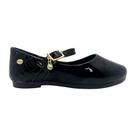 Sapatilha klin em verniz com fivela ref:152164000 menina