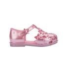Sapatilha Mini Melissa Starry Baby Rosa Perolado Sapatilha Mini Melissa Starry Baby Rosa Perolado