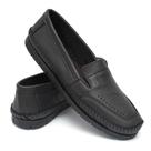 Sapatilha Mocassim Masculina Couro Conforto Total 270