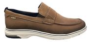 Sapatilha Mocassim Masculino Pegada Couro Slip On 127302