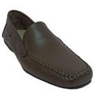 Sapatilha Mocassim Pegada Masculino Em Couro