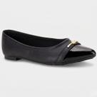 Sapatilha Modare Bico Fino Bicolor Feminina - Preto - 34 Sapatilha Modare Bico Fino Bicolor Feminina - Preto - 34