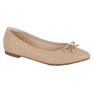 Sapatilha Modare Feminina Bico Fino Matelassê Ultra Conforto Original -