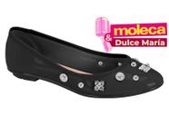 Sapatilha moleca 5027.1485 verniz feminina - preto - 37