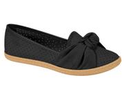 Sapatilha Moleca Casual Conforto Laço Nó Feminina 5287 265 Sapatilha Moleca Casual Conforto Laço Nó Feminina 5287 265