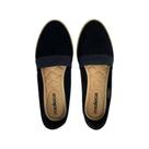 Sapatilha Moleca Nobuck Feminina Casual Com Elastico Microperfuros Confortavel Original Adulto
