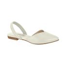 Sapatilha Mule Feminino Beira Rio Slingback Bico Fino Elegante 4134.446 Sapatilha Mule Feminino Beira Rio Slingback Bico Fino Elegante 4134.446