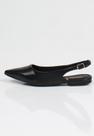 Sapatilha Mule Slingback Week Shoes Bico Fino Preto Sapatilha Mule Slingback Week Shoes Bico Fino Preto