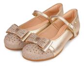 Sapatilha pampili angel laco c/ glitter e strass -