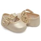 Sapatilha Pimpolho Fase 1 Feminino Bege/Flor 0110017C