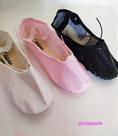 Sapatilha Simples Meia Ponta para Dança Ballet, Jazz, Infantil e Adulto - Modelo material sintético Sintético