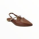 Sapatilha Slingback Bebecê Bico Fino Feminino Adulto Ref. T2019-109 Sapatilha Slingback Bebecê Bico Fino Feminino Adulto Ref. T2019-109