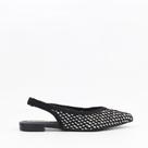 Sapatilha Slingback Bico Fino