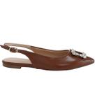Sapatilha Slingback com Pedrarias Mariotta 13511119 Sapatilha Slingback com Pedrarias Mariotta 13511119