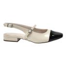 Sapatilha Slingback Feminino Via Marte 160-003-01 Bege