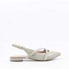 Sapatilha Slingback Fivela