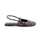 Sapatilha Slingback Lucy Onça