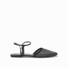 Sapatilha Slingback Tela