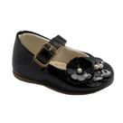 Sapatilha Sola Infantil Meninas Bebe Verniz Borboleta Flor Delicadas