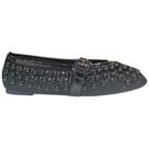 Sapatilha tela verniz preto maithe 52a0092