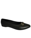 Sapatilha Valentina Casual Bico Fino Com Fivela Metalizada Super Leve e Confortável Fem 402 (65998)