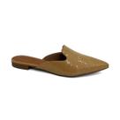 Sapatilha Valentina Mule Bico Fino 373061 Pecan