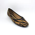 Sapatilha Vizzano Camurça Zebra Glam Caramelo
