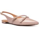 Sapatilha Vizzano Slingback Verniz Bico Fino - Rosa Sapatilha Vizzano Slingback Verniz Bico Fino - Rosa