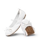 Sapatilhas Bailarinas DREAM PAIRS para Meninas Mary Janes Brancas Tamanho 12