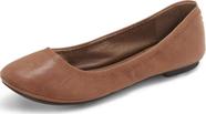 Sapatilhas Ballet Emmie Lucky Brand para Mulheres em Couro Bourbon