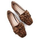 Sapatilhas de balé HuangTaiji Qing Suede, bico quadrado, laço, nó de laço para mulheres