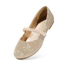 Sapatilhas Mary Jane para Meninas DREAM PAIRS SERENA-100 Glitter Dourado 11