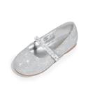 Sapatilhas Mary Jane para Meninas Pequenas DREAM PAIRS com Tira de Pérolas Prata