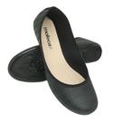 Sapatilhas Molecas Feminina Original Lisa Resistente Calce Fácil 5726.100 Preto 01