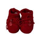 Sapatinho bebê 2 botões - Vermelho