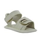 Sapatinho de Bebê Bicho de Pé - Sandália Masculina - Sintético - Bege