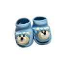 Sapatinho Tipo Pantufa para Bebe no tema de Ursinho Sapatinho Tipo Pantufa para Bebe no tema de Ursinho
