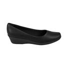 Sapato anabela atemporal piccadilly preto 143133