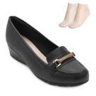 Sapato Anabela Modare P e Meia MD26-70142