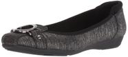Sapato Anne Klein Sport Umeko Ballet Flat feminino Pewter 10M