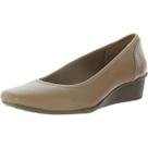 Sapato Anne Klein Wisher Anabela de Tecido Natural 10