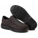 Sapato Anti Stress Masculino Marrom 8005 Marrom -44
