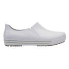 Sapato Antiderrapante BRANCO Feminino Sticky Shoes c/ Fachete CA 44.589