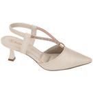 Sapato bebece feminino scarpin salto medio com detalhe em strass t3814-241 Sapato bebece feminino scarpin salto medio com detalhe em strass t3814-241