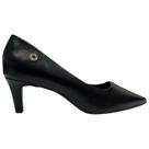 Sapato bebêce salto baixo bico fino ref:t6310-220 feminino