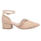 Sapato Bebecê Sligback - Feminino - Creme - 35 Sapato Bebecê Sligback - Feminino - Creme - 35