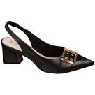 Sapato Bebecê Slingback Salto Médio - Feminino