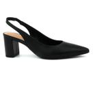Sapato Beira Rio 4241.231 Calcanhar Aberto Scarpin Bico Fino Feminina
