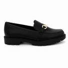 Sapato Beira Rio 4283.104 Mocassim Salto Tratorado Fivela Feminino